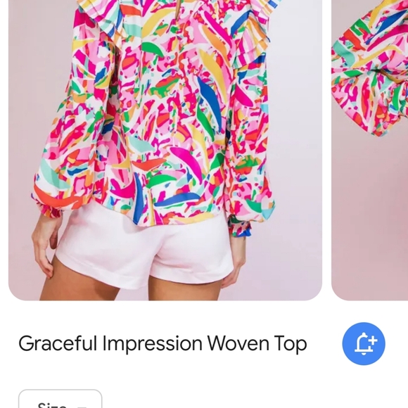 Flying tomoato multicolor shirt - Picture 3 of 4